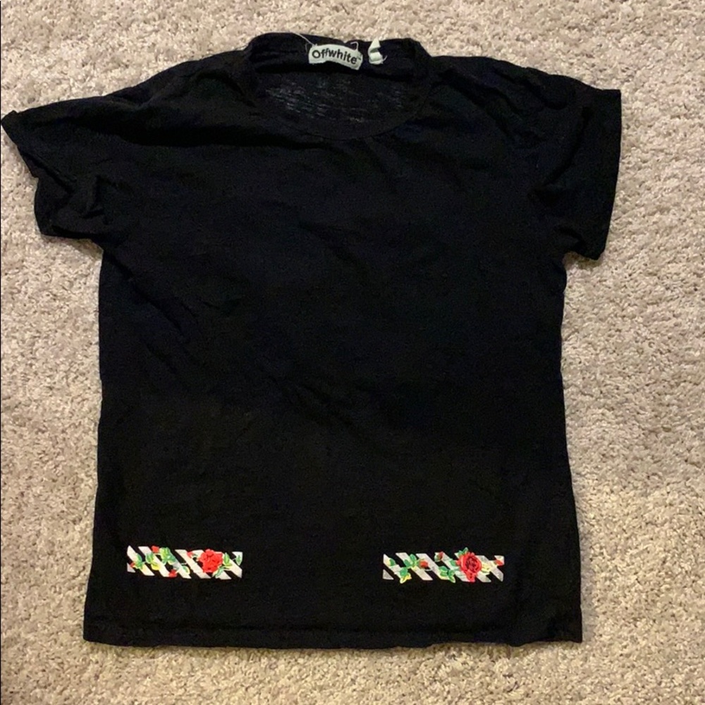 Off-White Rose X T Shirt